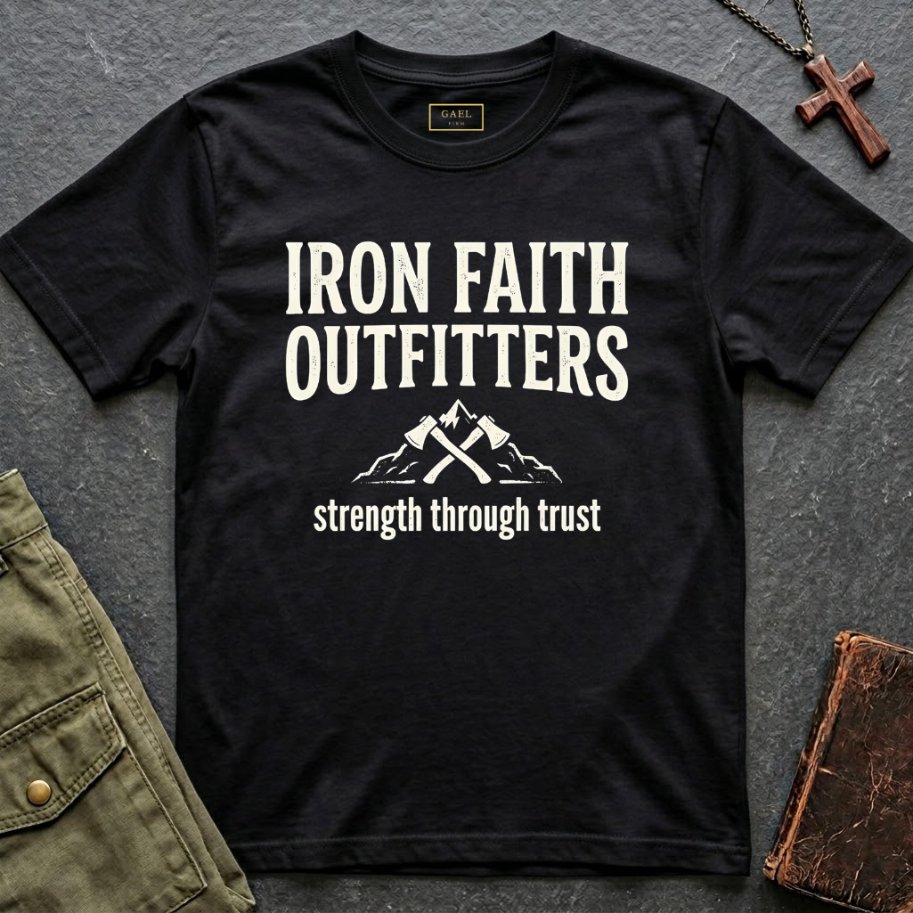 IRON FAITH OUTFITTERS - Strenght through trust T-shirt