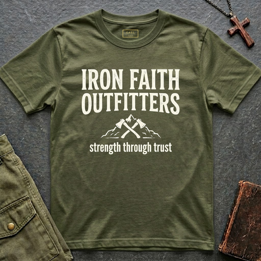 IRON FAITH OUTFITTERS - Strenght through trust T-shirt