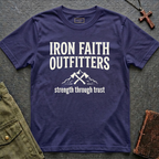IRON FAITH OUTFITTERS - Strenght through trust T-shirt