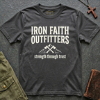 IRON FAITH OUTFITTERS - Strenght through trust T-shirt