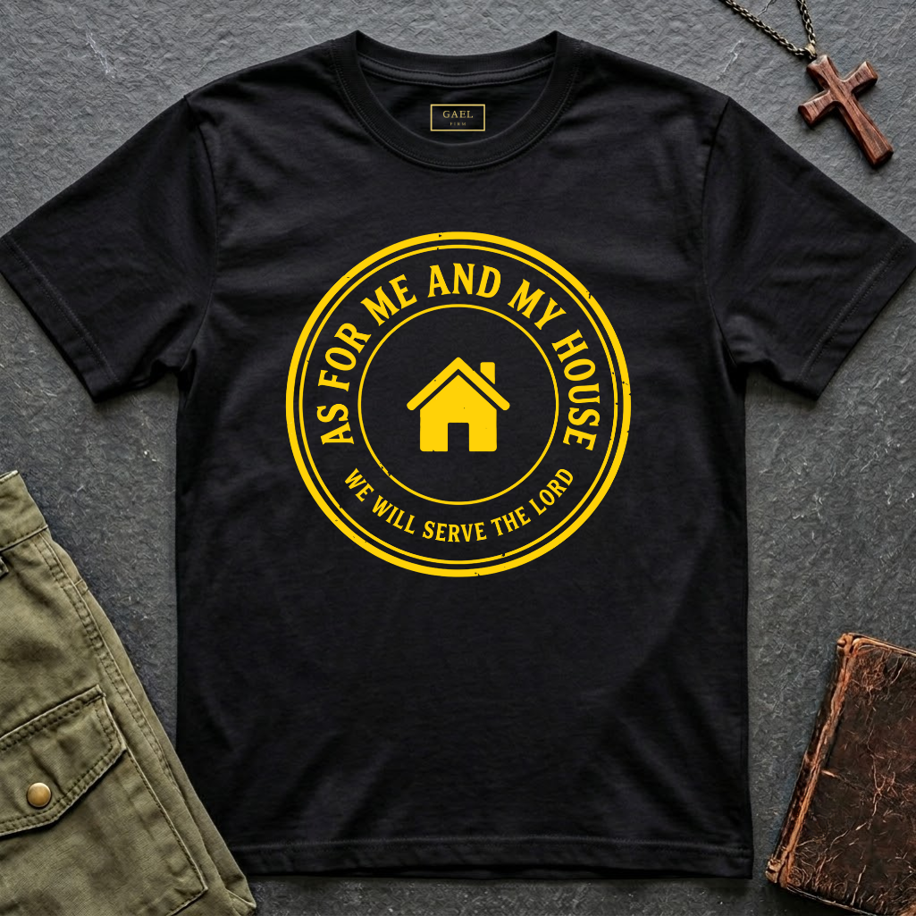 As for me and my house - we will serve the Lord T-shirt