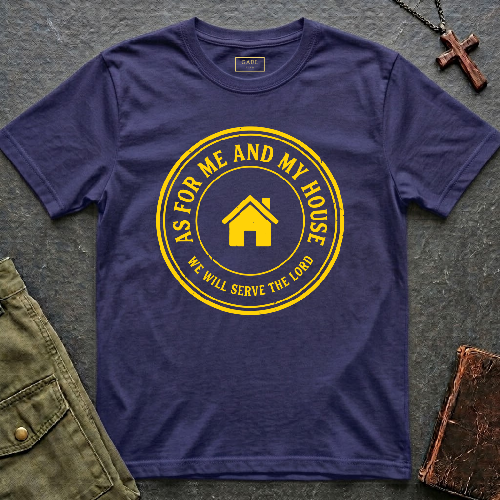 As for me and my house - we will serve the Lord T-shirt