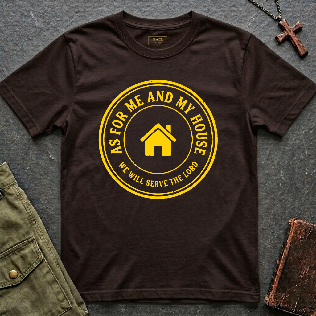 As for me and my house - we will serve the Lord T-shirt