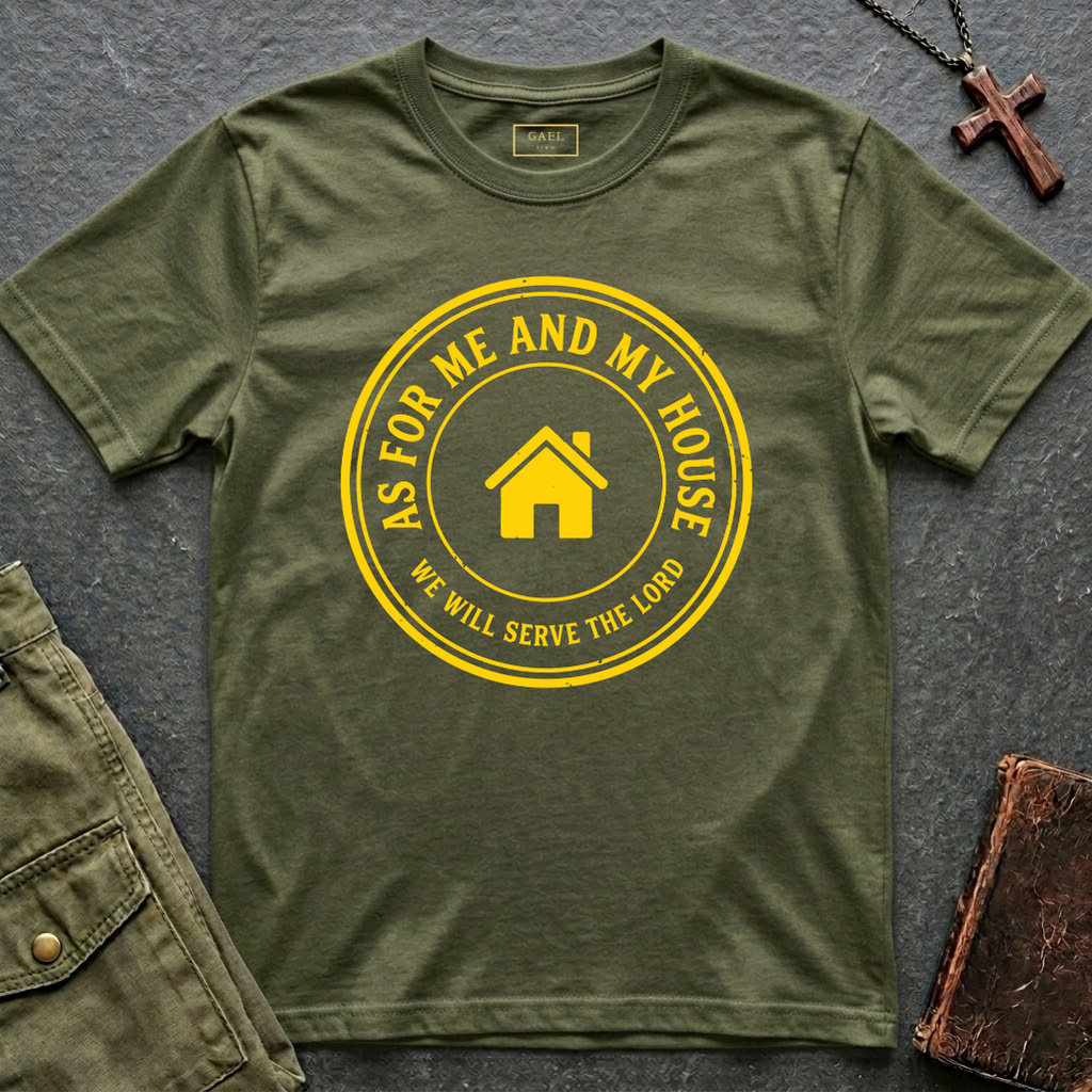 As for me and my house - we will serve the Lord T-shirt