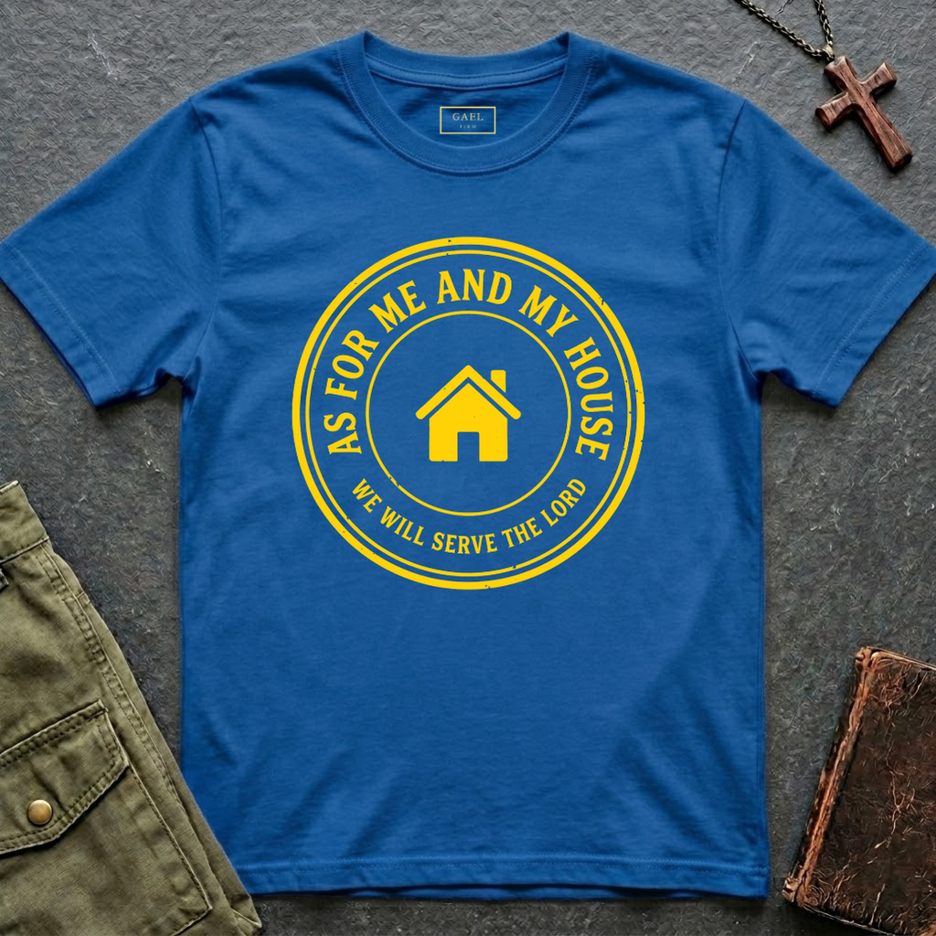 As for me and my house - we will serve the Lord T-shirt