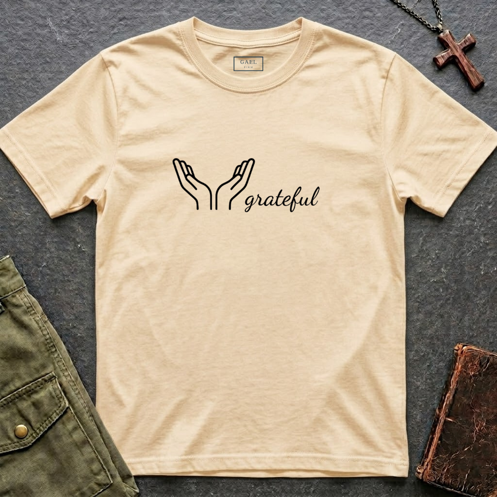 Grateful minimalist T-shirt