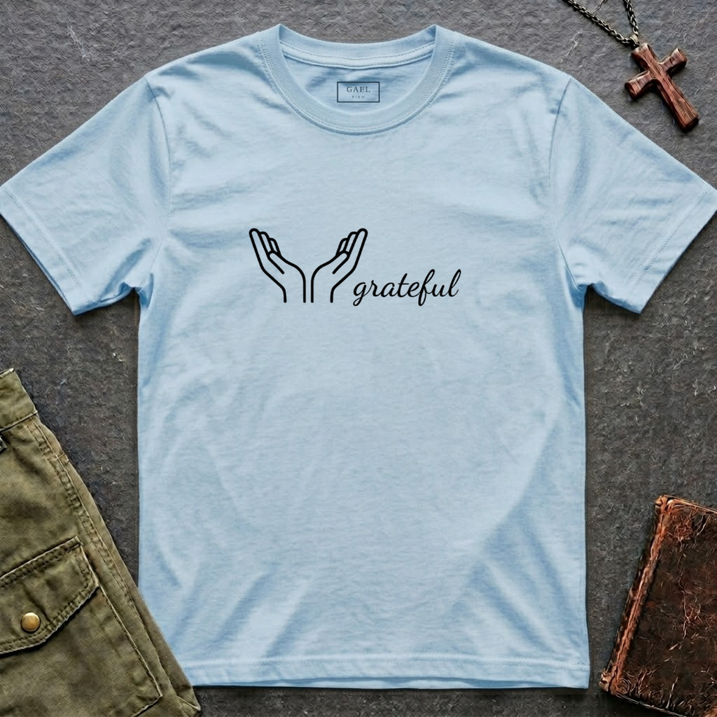 Grateful minimalist T-shirt