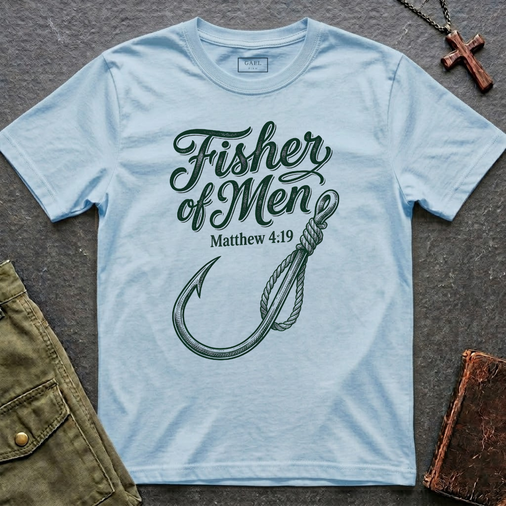 Fisher of Men - Matthew 4:19 T-shirt