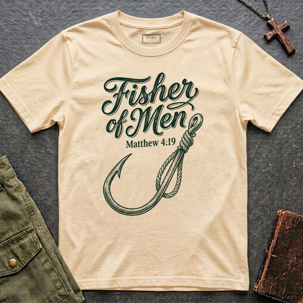 Fisher of Men - Matthew 4:19 T-shirt