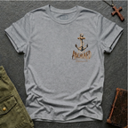 Anchored painted style T-shirt