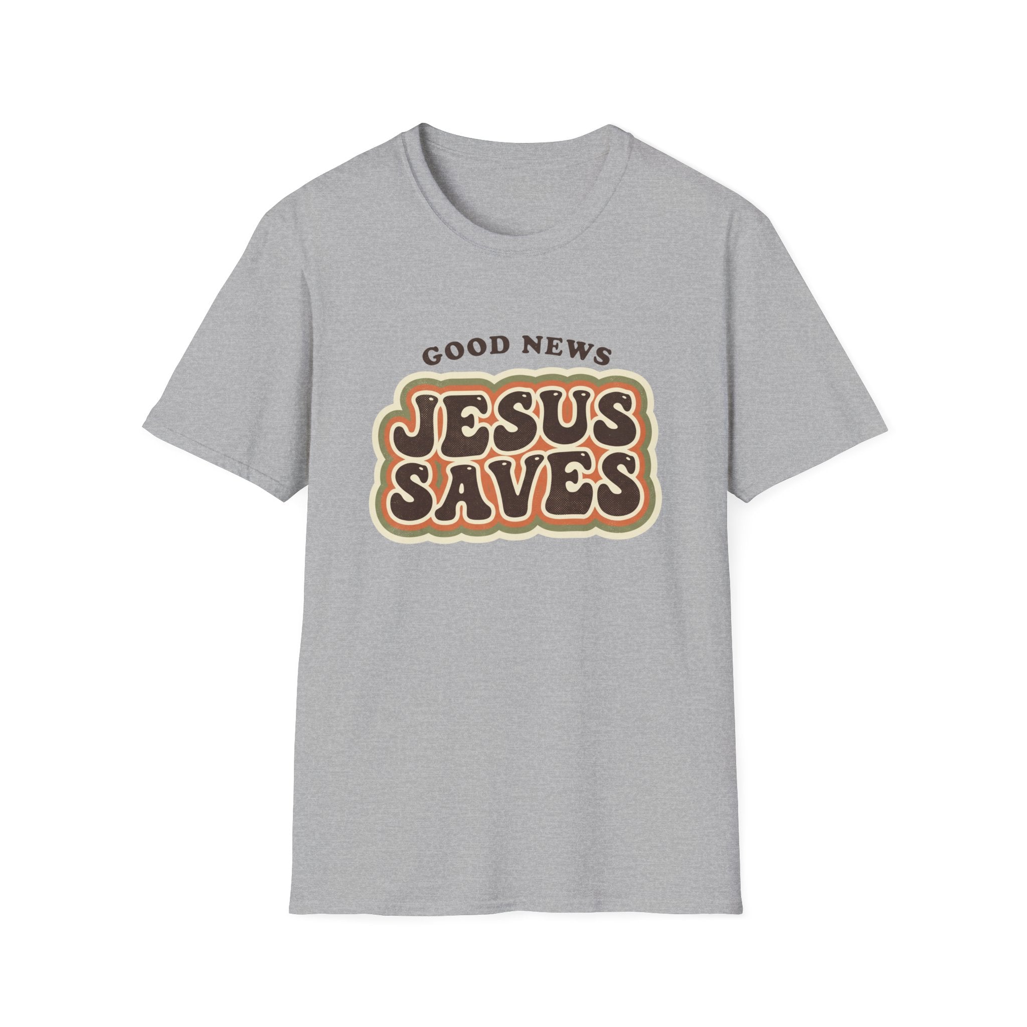 Good news, Jesus saves T-shirt