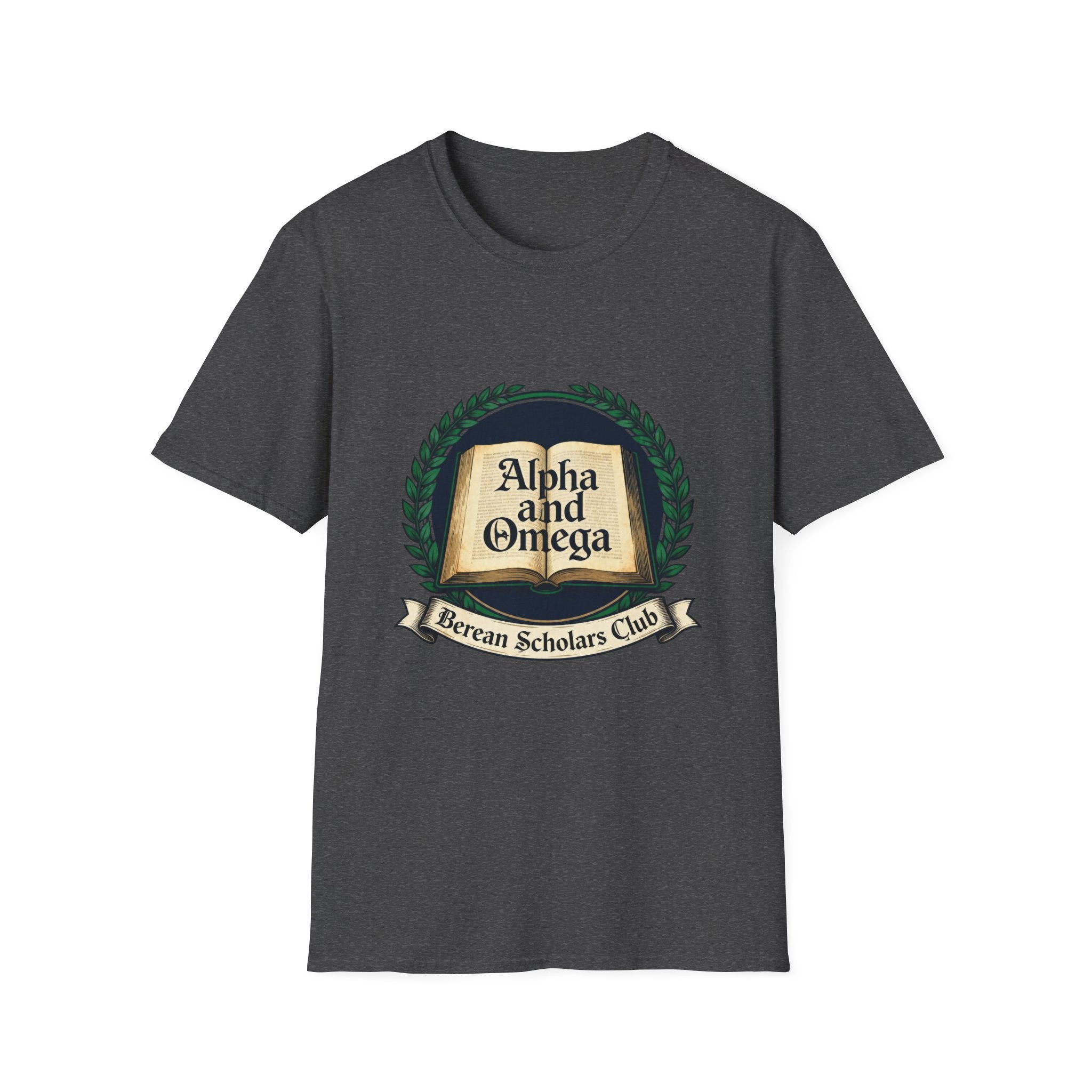 Alpha and omega - Berean scholars club T-shirt