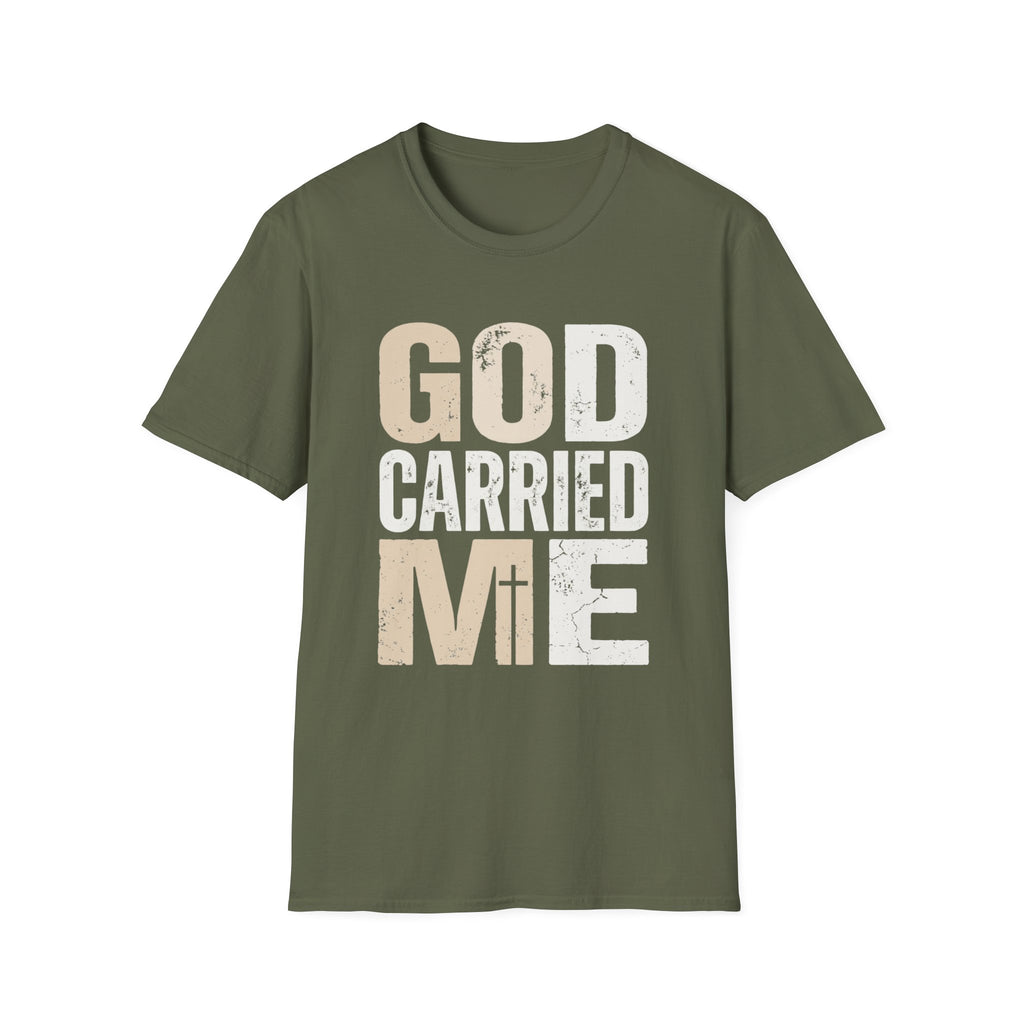GOD CARRIED ME T-shirt