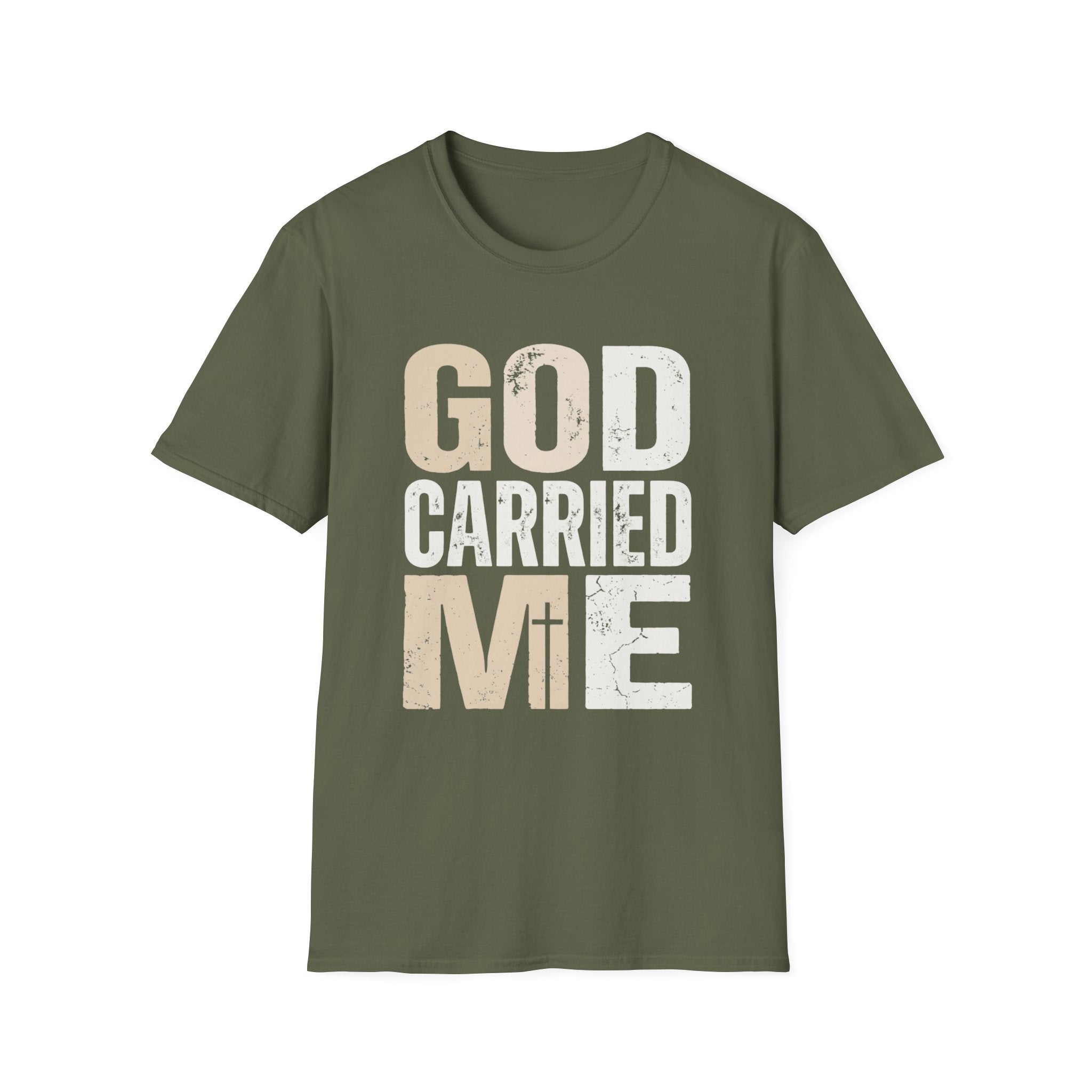 GOD CARRIED ME T-shirt