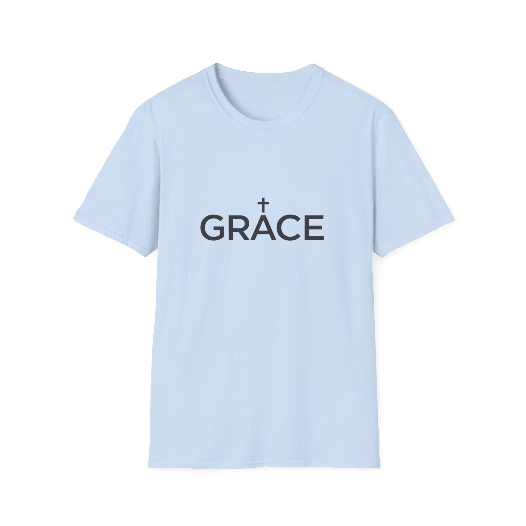 Grace text cross T-shirt