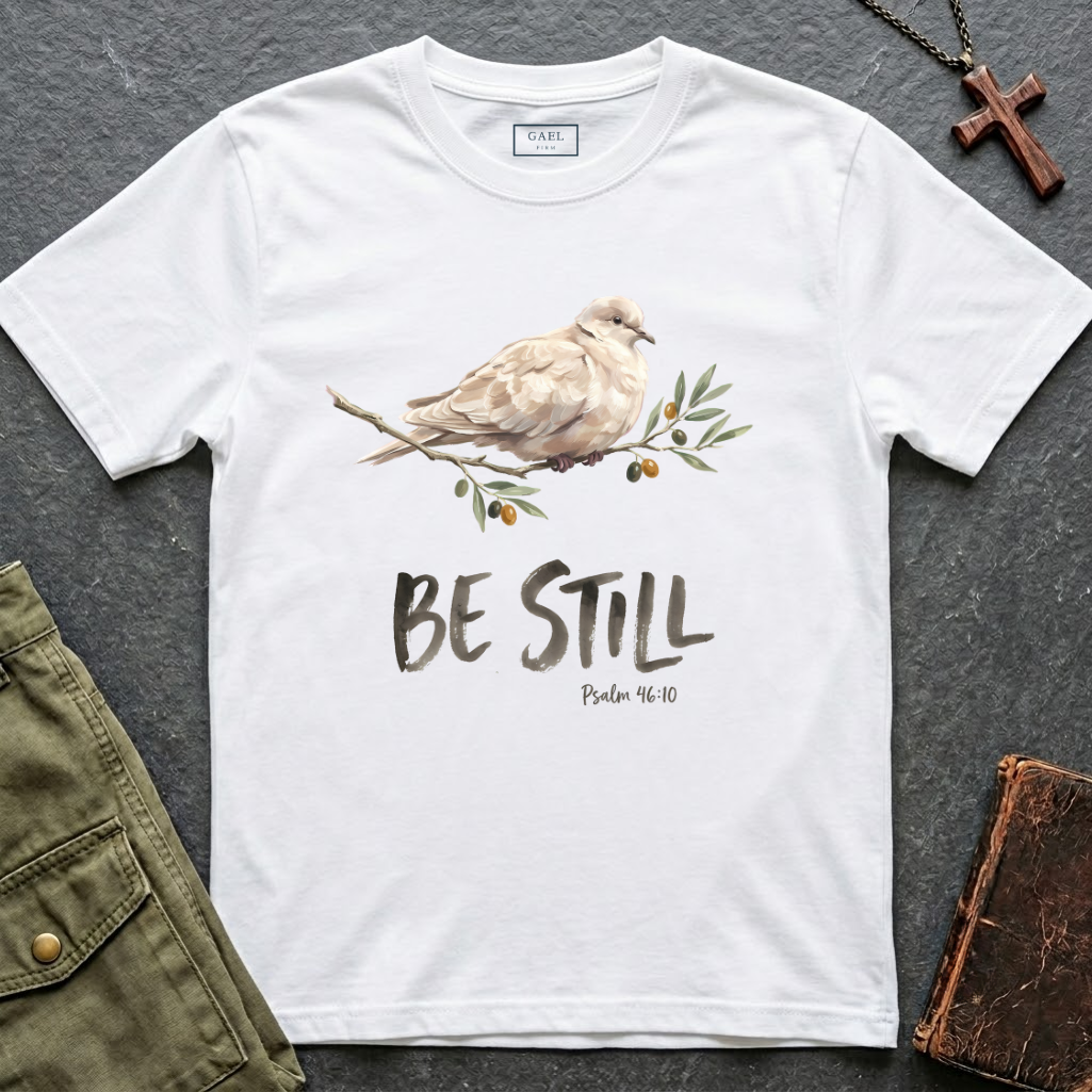 Be still painted style T-shirt