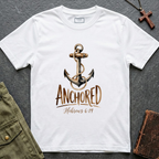 Anchored painted style T-shirt