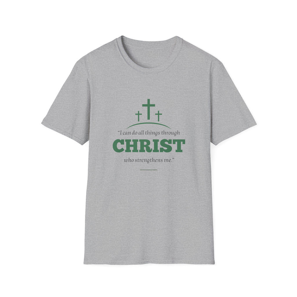 i can do all things through christ who strengthens me T-shirt