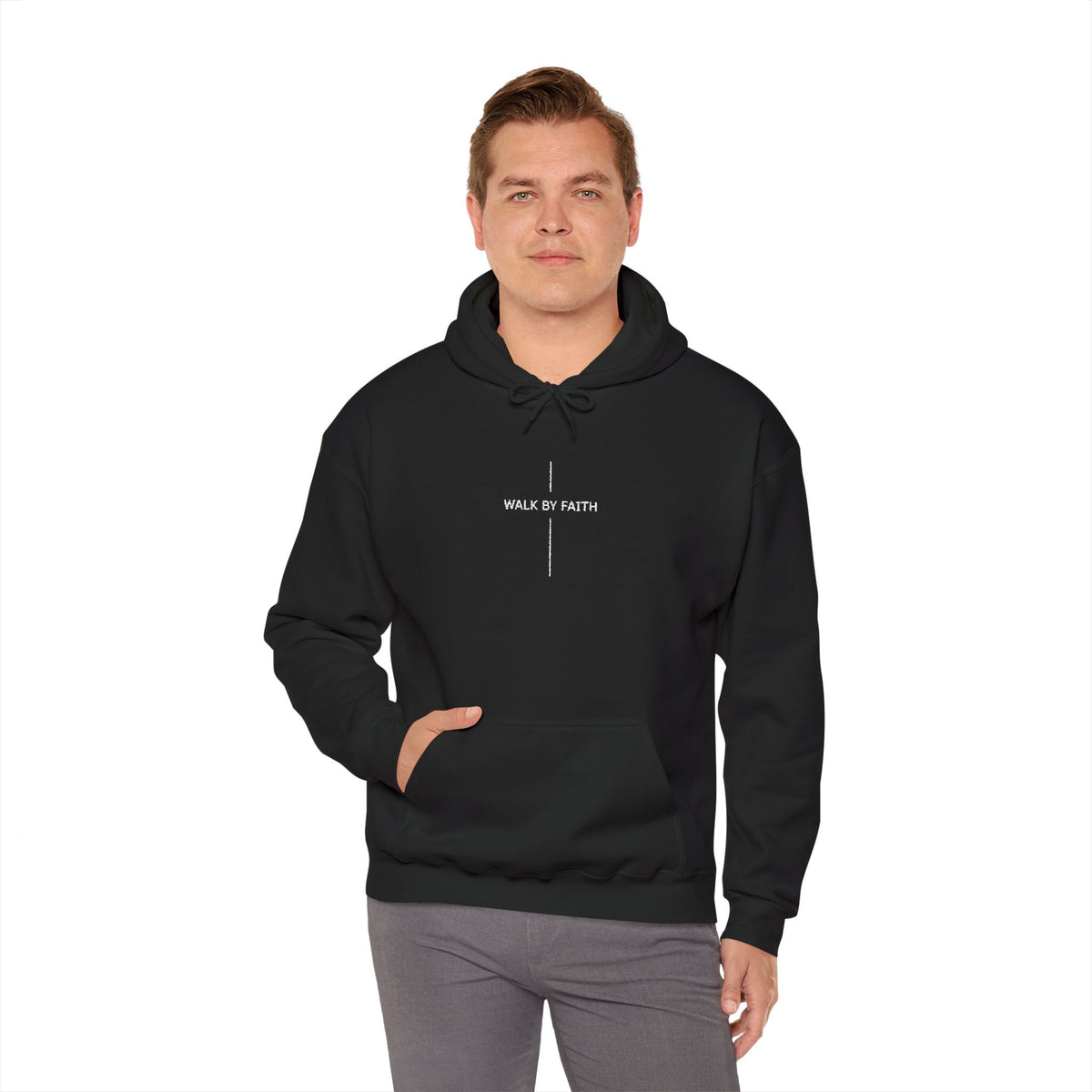 Walk by Faith Embroidery Sweatshirt