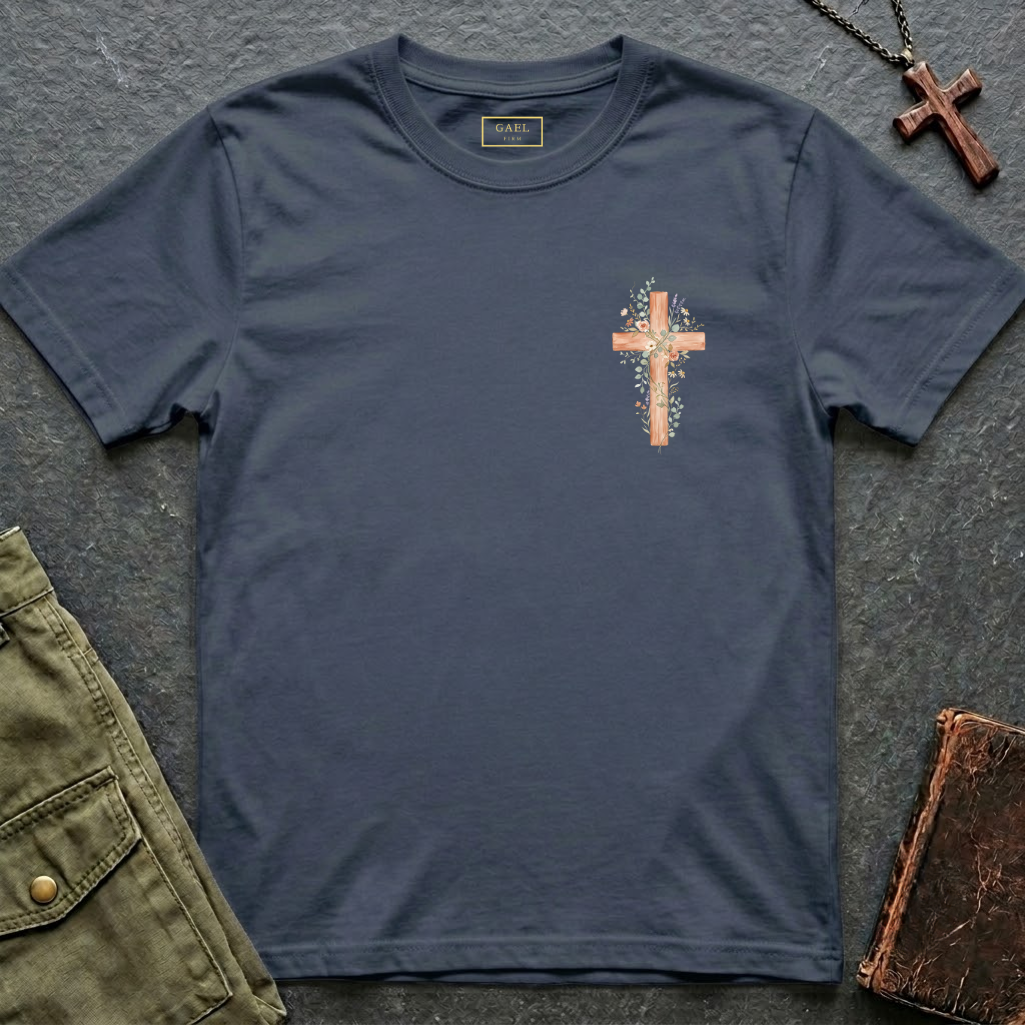 Faith Blooms Here T-shirt