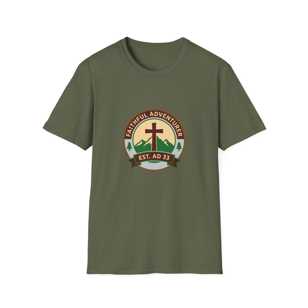 faithful adventurer T-shirt