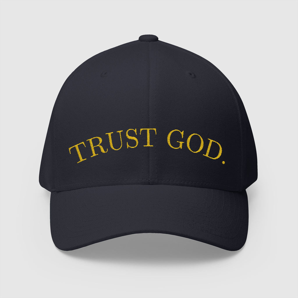 Trust God Embroidery Cap