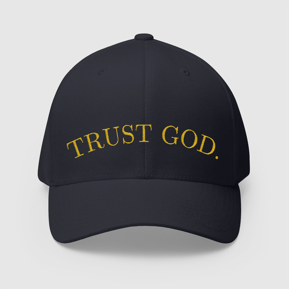 Trust God Embroidery Cap