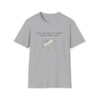 Stop sitting at tables Jesus would flip T-shirt