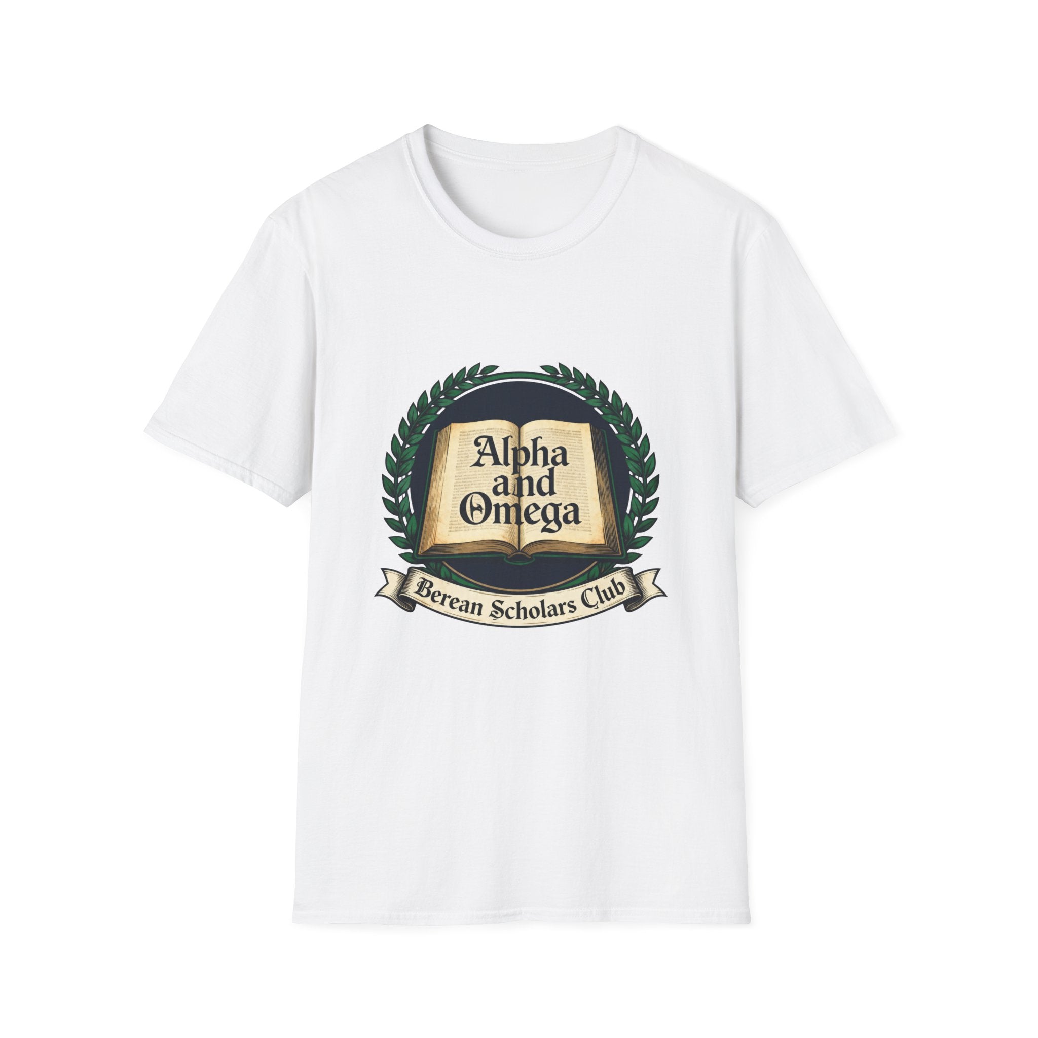 Alpha and omega - Berean scholars club T-shirt