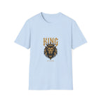 King of kings - golden lion design T-shirt