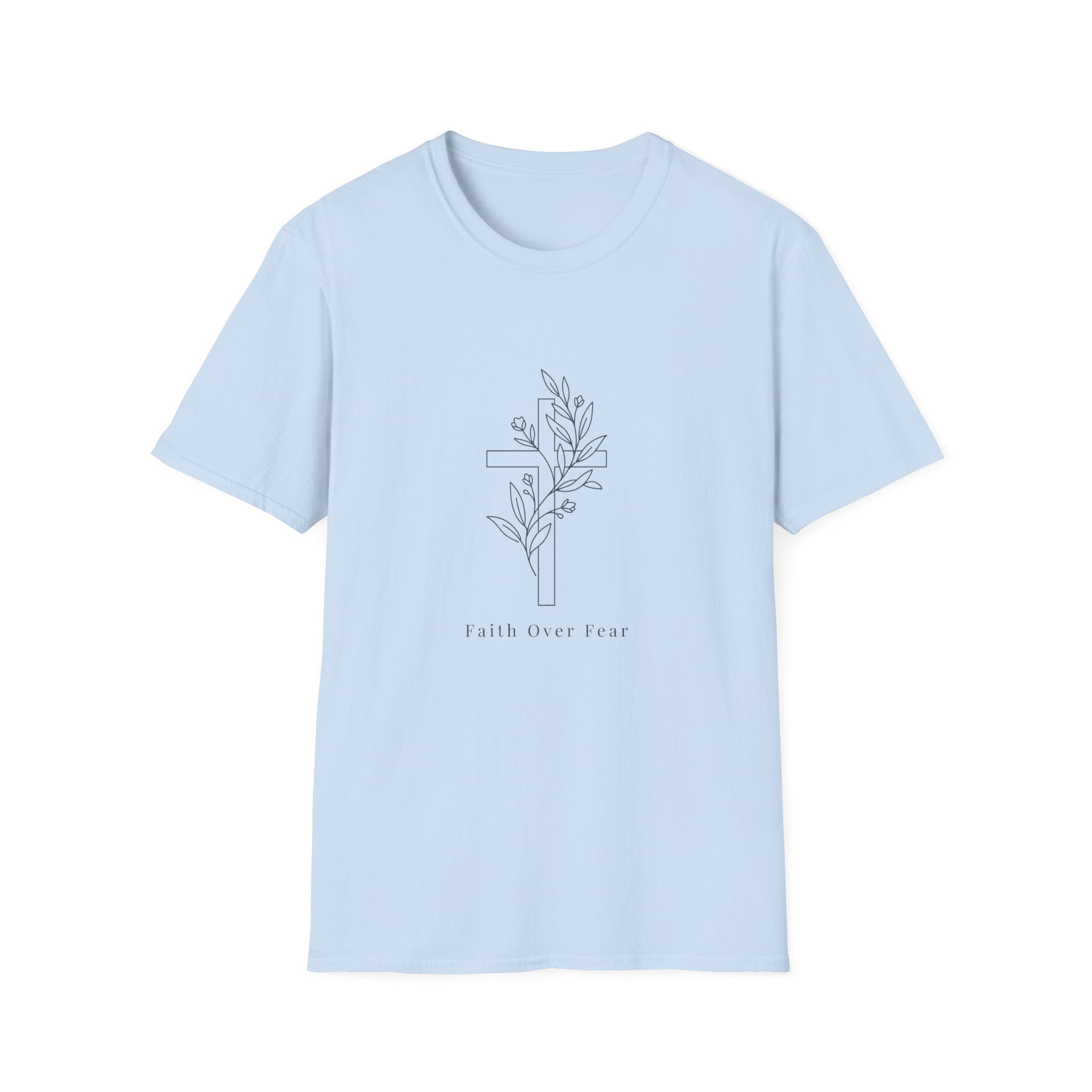 Faith over fear - Cross T-shirt