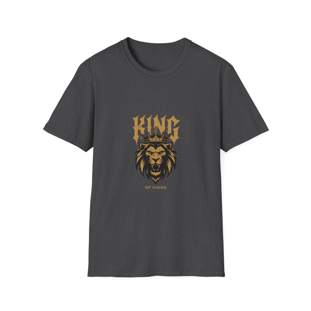 King of kings - golden lion design T-shirt