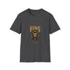 King of kings - golden lion design T-shirt