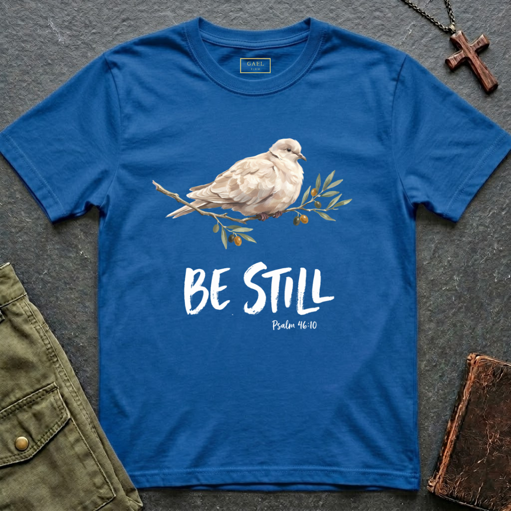 Be still painted style T-shirt