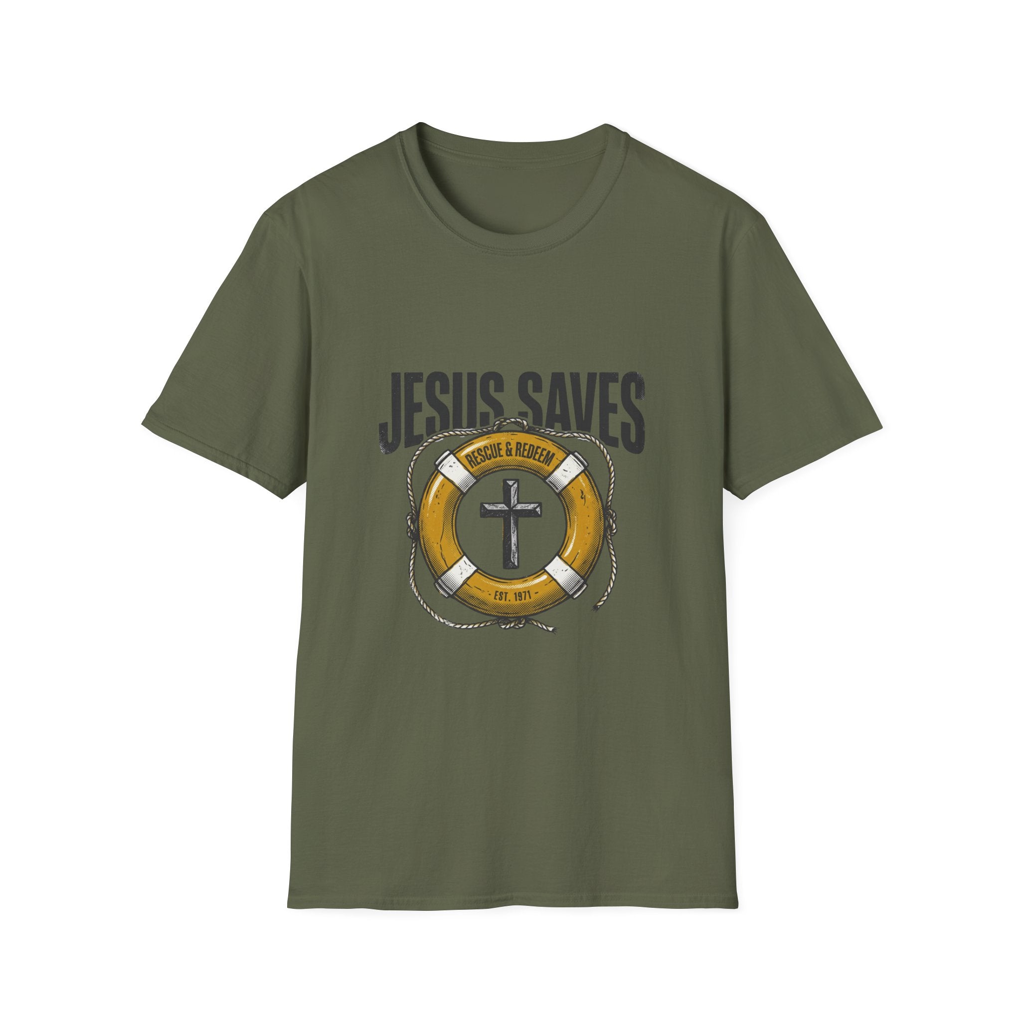 Jesus saves rescue & redeem T-shirt