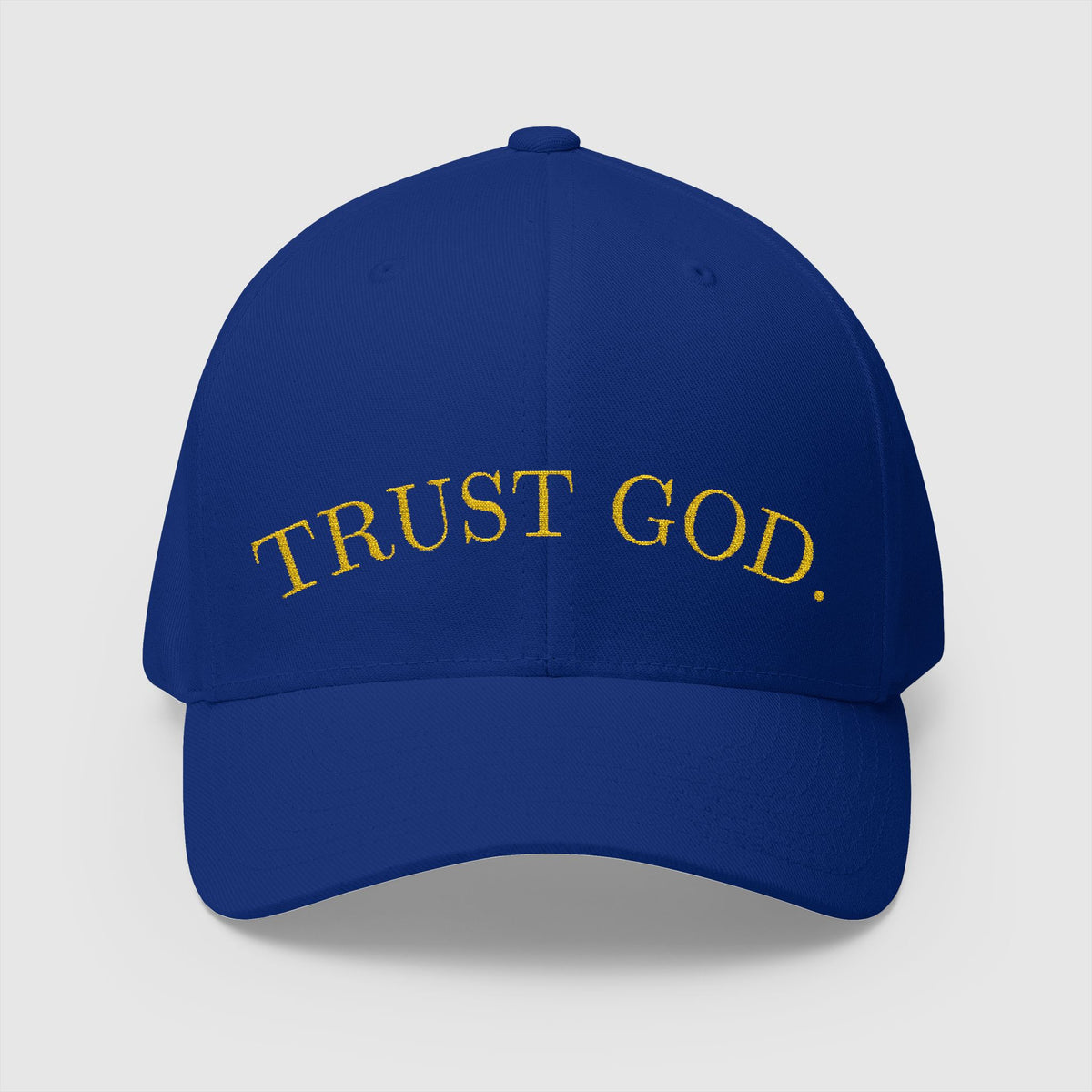 Trust God Embroidery Cap