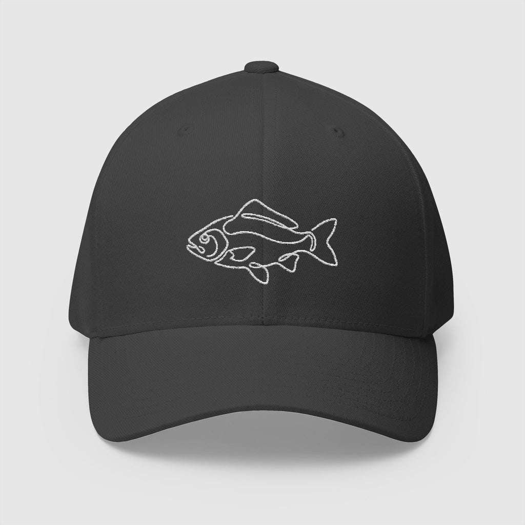 Fish Embroidery Cap