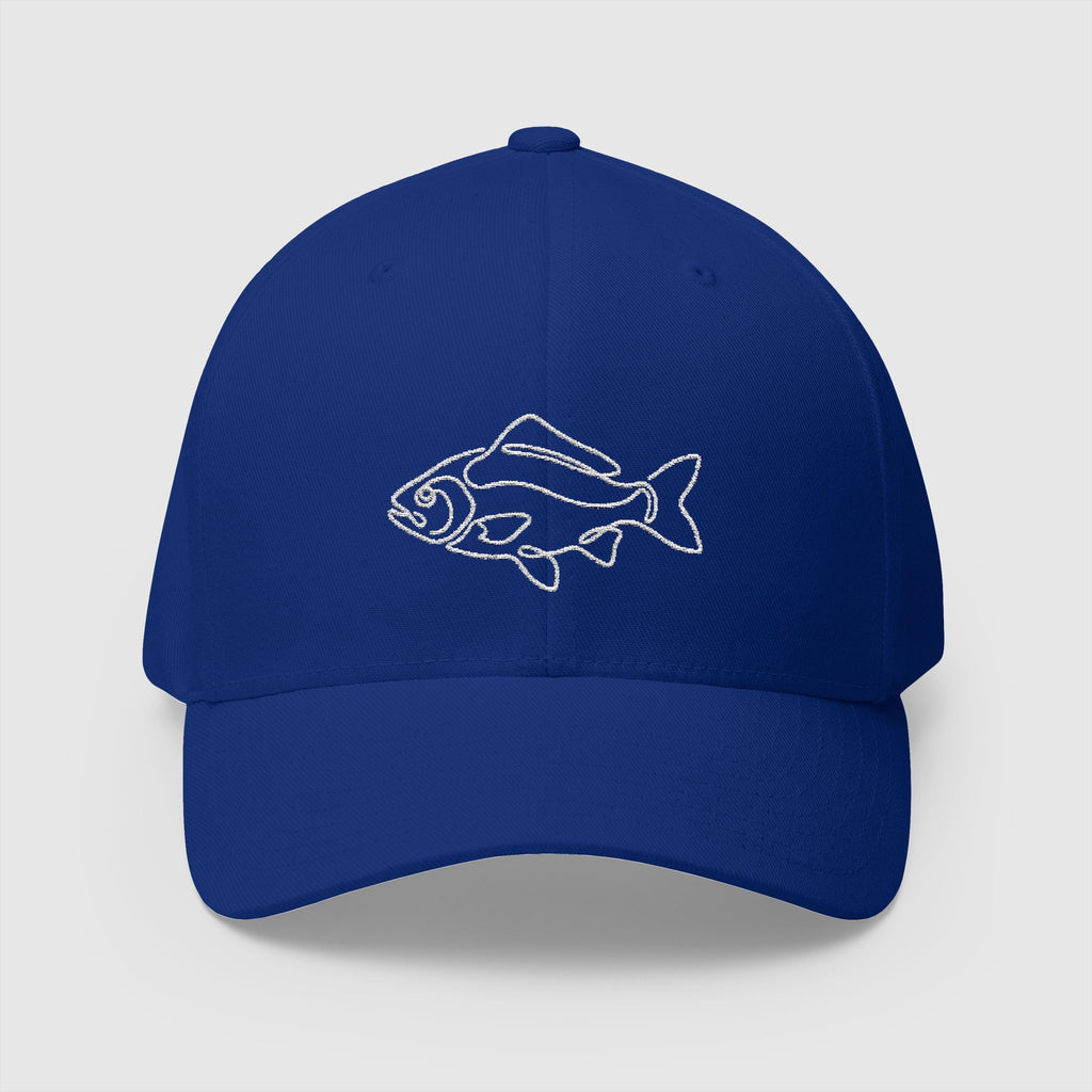 Fish Embroidery Cap