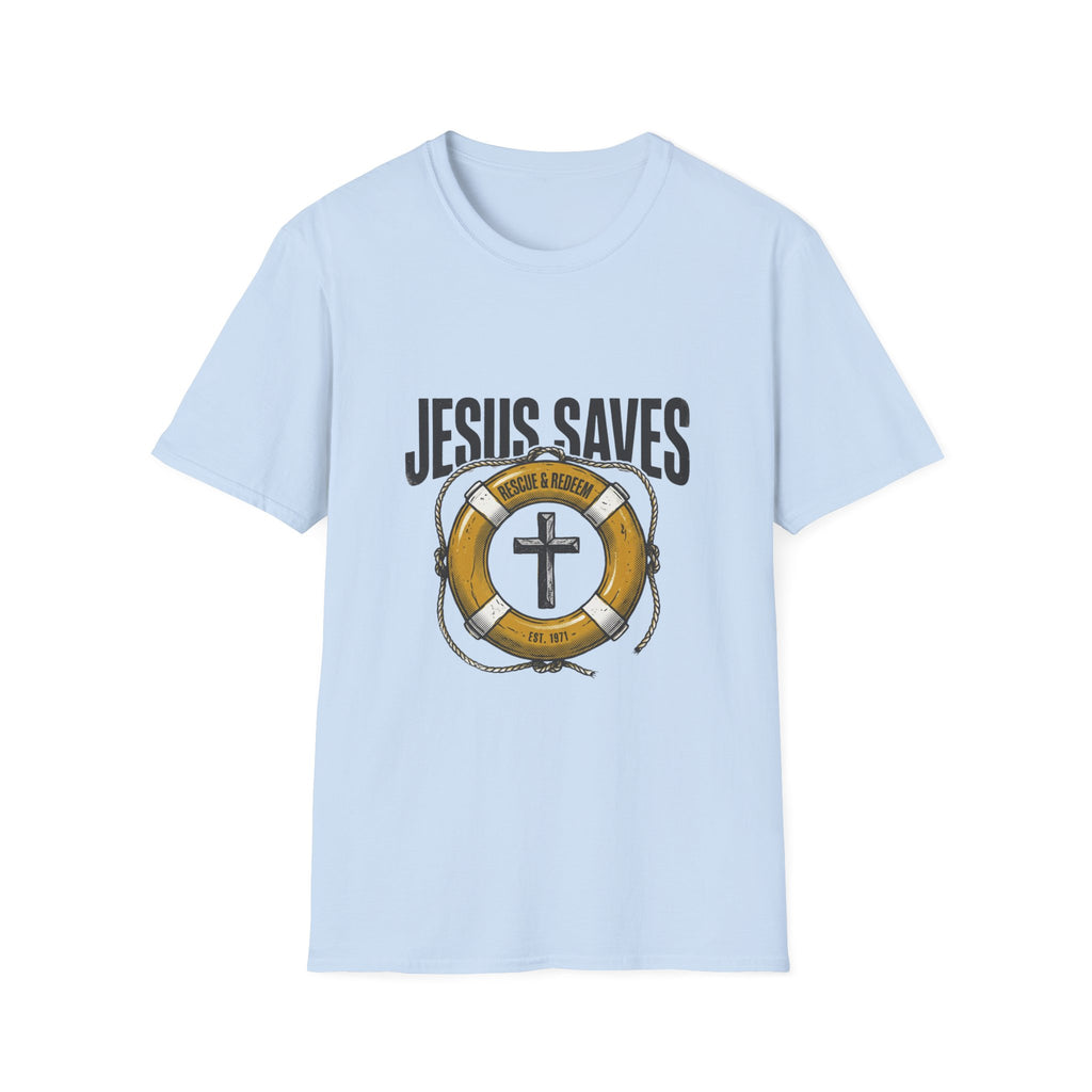 Jesus saves rescue & redeem T-shirt