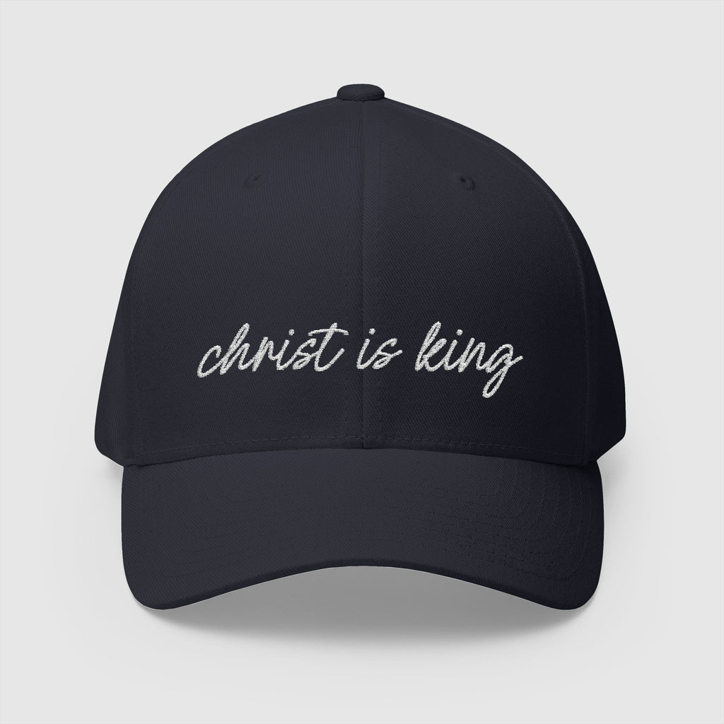 Christ is King Embroidery Cap