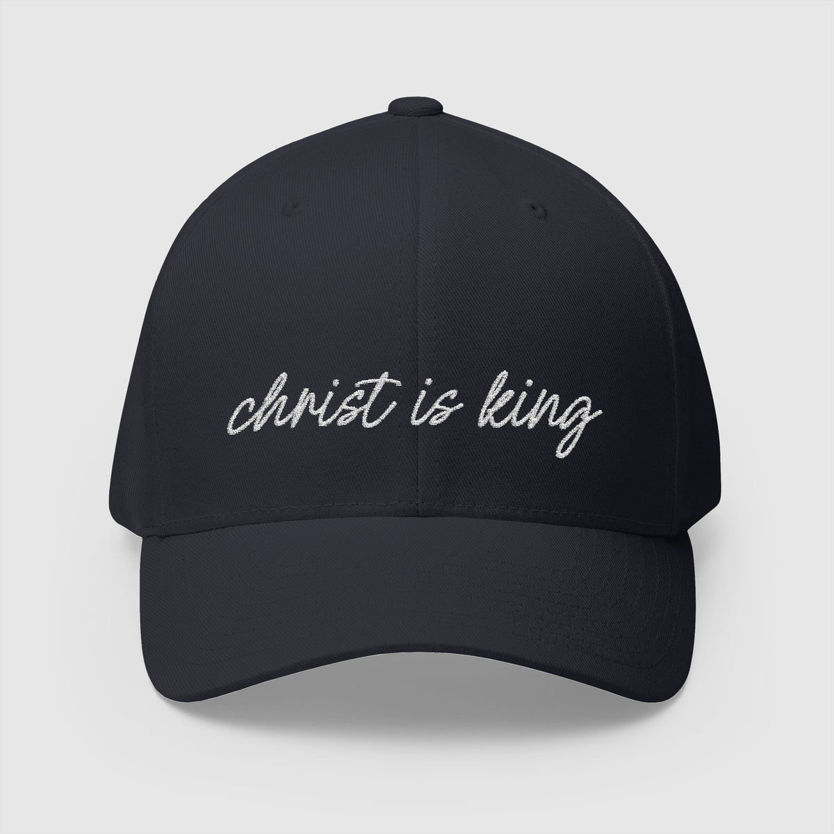 Christ is King Embroidery Cap